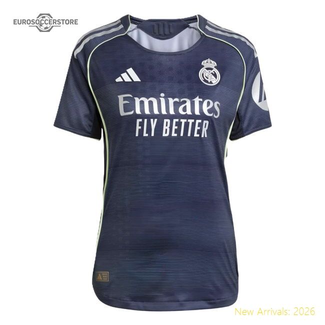 Real Madrid Spanish Football Away Elite Jersey Performance Fabric