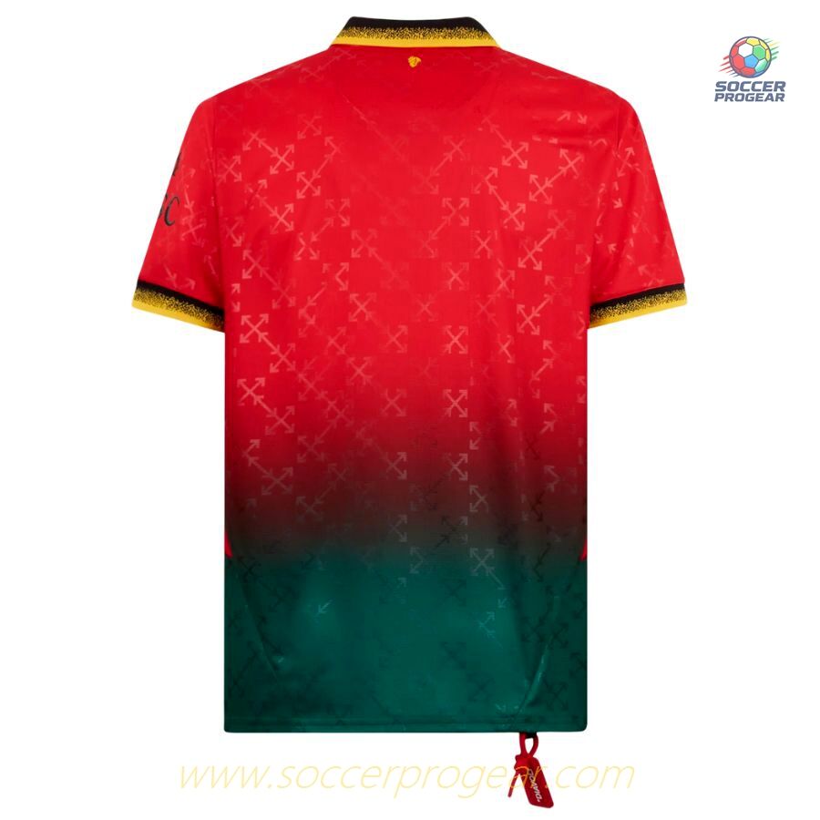 AC Milan Kids Edition Team Jerseys Fourth Off White Red 2024/25 Collection