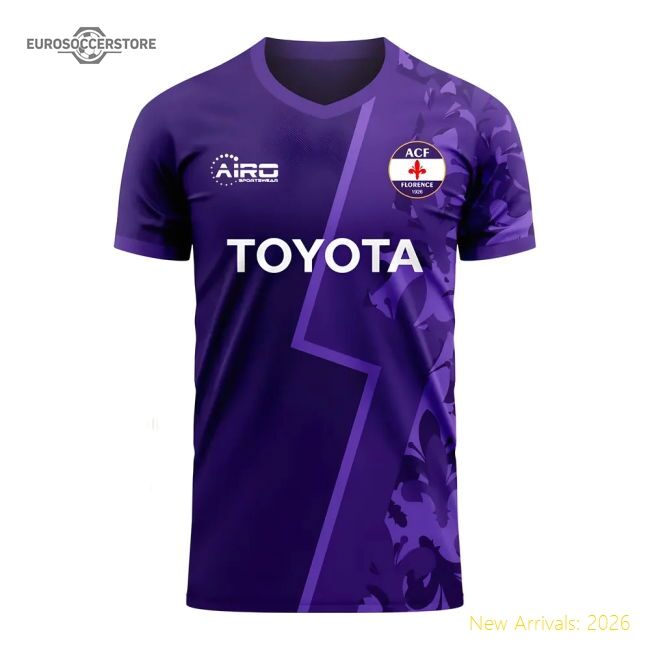 Top-Quality Fiorentina 2024-2025 Home Concept Football Kit (Airo)