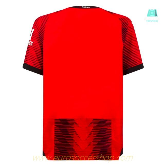 2023-2024 AC Milan Home Authentic Shirt (Ibrahimovic 11)
