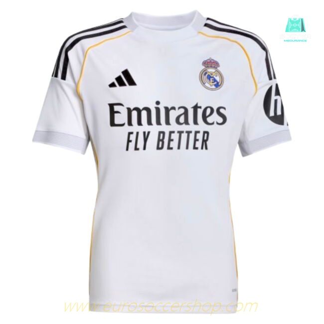 2025-2026 Real Madrid Home Shirt (Kids) (Alaba 4)
