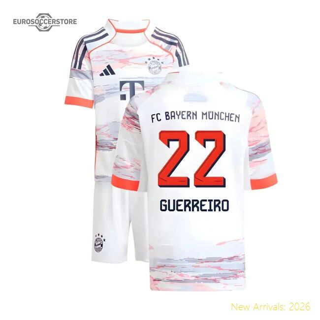 First-class 2025-2026 Bayern Munich Away Mini Kit (guerreiro 22)