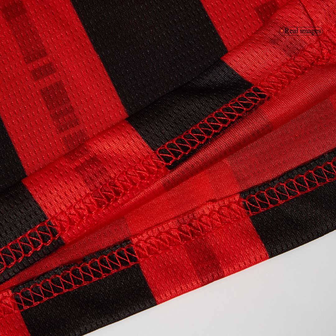 AC Milan Home Long Sleeve  Soccer Jersey 2024/25 Authentic Kit