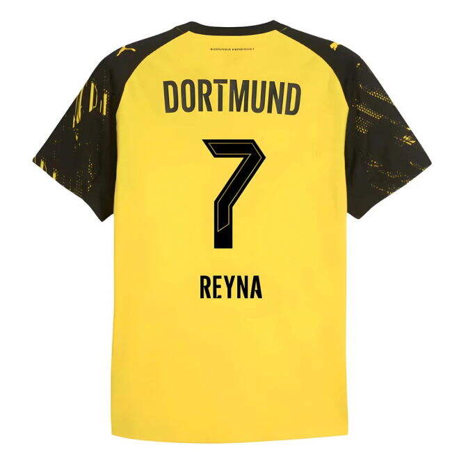 2025-2026 Borussia Dortmund Authentic Home Shirt for (Men