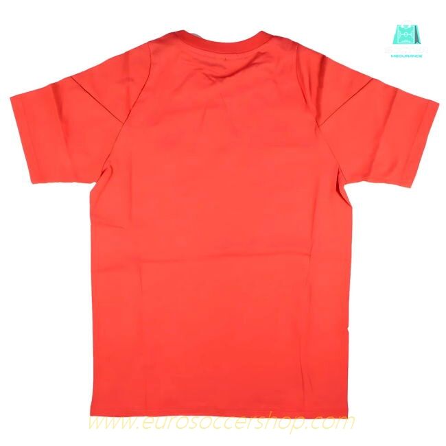 2025-2026 Bayern Munich Training Tee (Easy Coral) - Kids (Lewandowski 9)