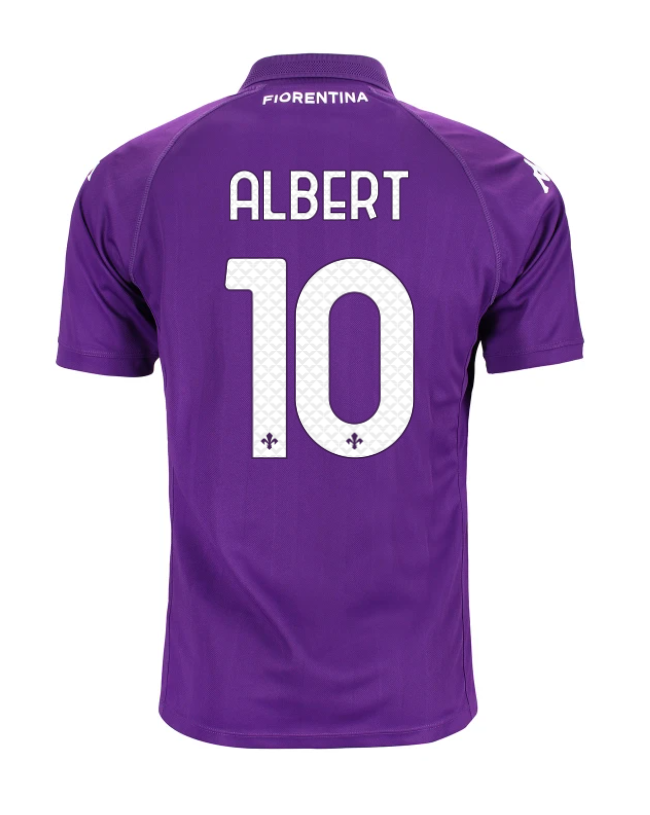 24-25 Season Fiorentina Home ALBERT 10 Football Jersey