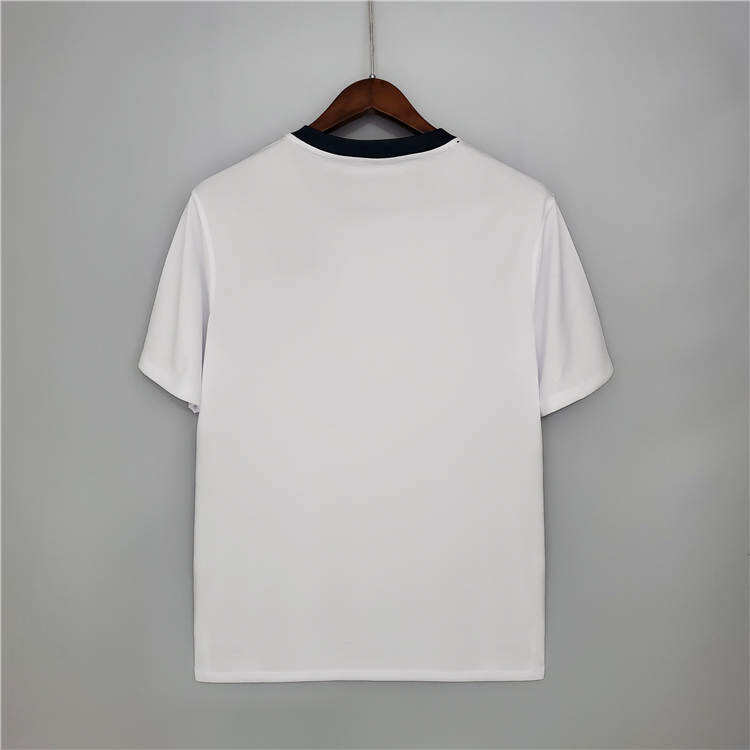 2013 England Home White Retro Soccer Jersey Football Shirt - Official