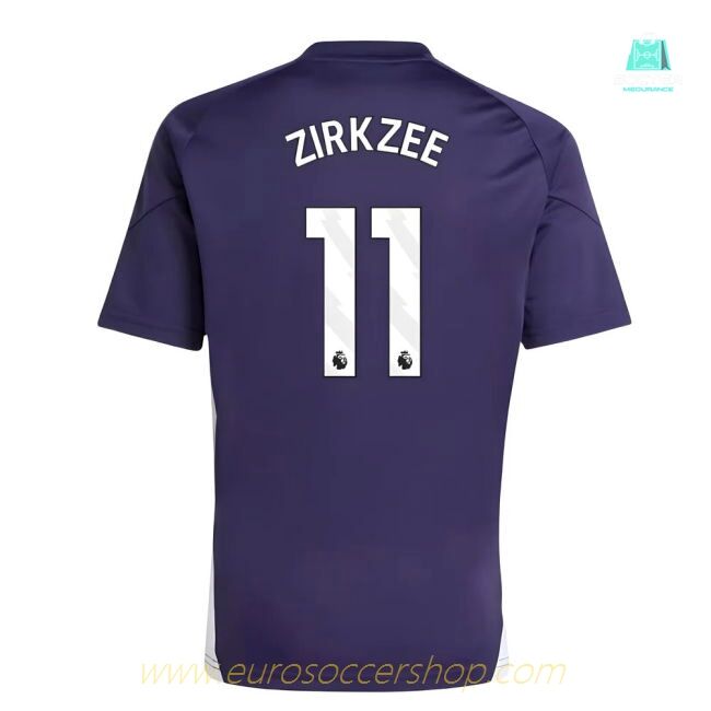 2025-2026 Man Utd Training Tee (Aurora Plum) (Zirkzee 11)