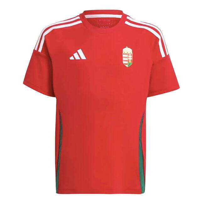 Kids Updated Hungary Home Football Shirt 2024-2025