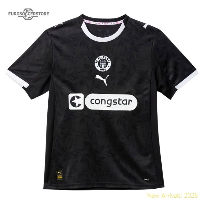 2025-2026 St Pauli Third Shirt (your Name) - Supporter Edition