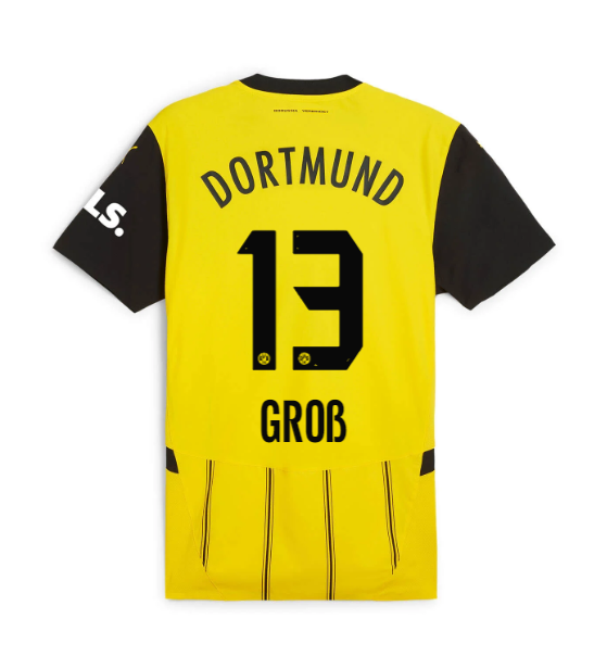 Borussia Dortmund 24-25 Season Home Jersey - Size Groß, Number 13