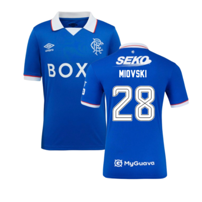 Official Rangers 2025-2026 Home - Football Shirt - Football Fashion