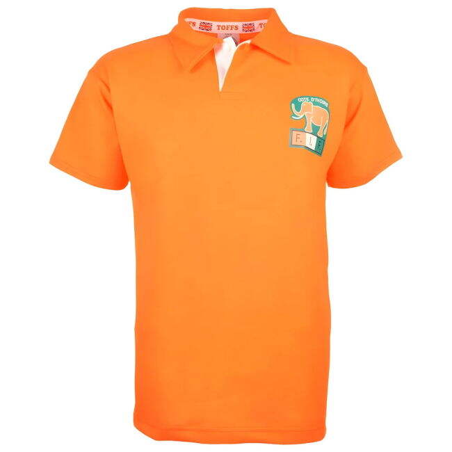 Coast 1980 Genuine Copy Ivory Coast Home Replica Jersey for Adults