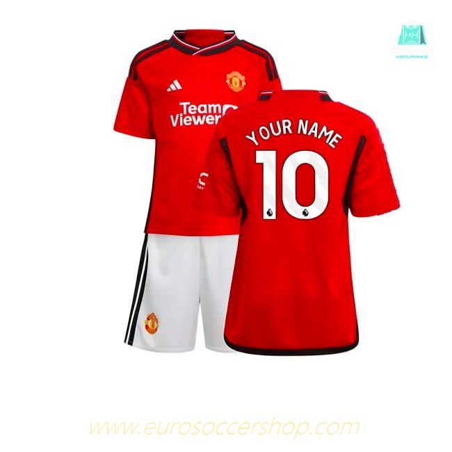 2023-2024 Man Utd Home Mini Kit (Your Name)