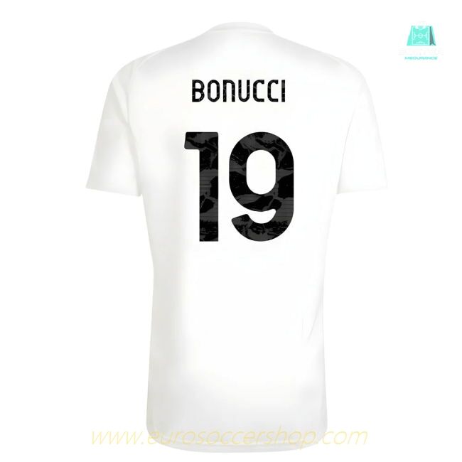 2025-2026 Juventus Training Shirt (White) (Bonucci 19)
