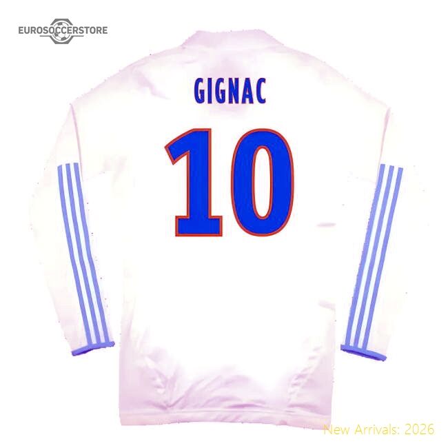 Popular Marseille 2011-12 Player Spec Long Sleeve Home Shirt ((Excellent) L) (Gignac