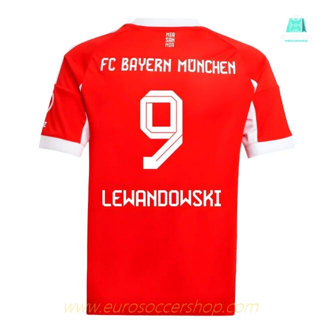 2025-2026 Bayern Munich Home Shirt (Kids) (Lewandowski 9)