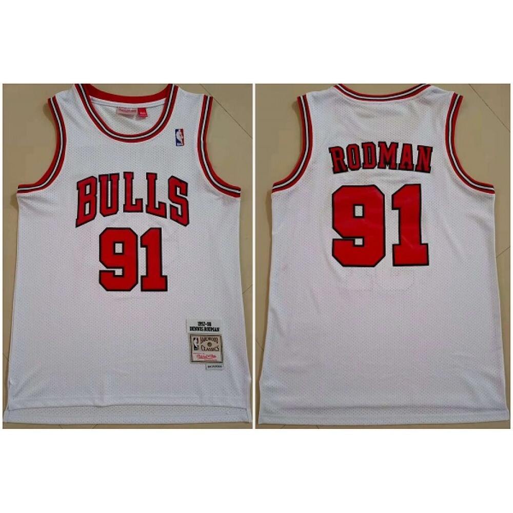 Jersey Chicago Bulls 91 - White - Fan Favorite