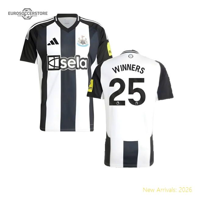 Premium 2024-2025 Newcastle Home Shirt (winners 25) - Premium Quality