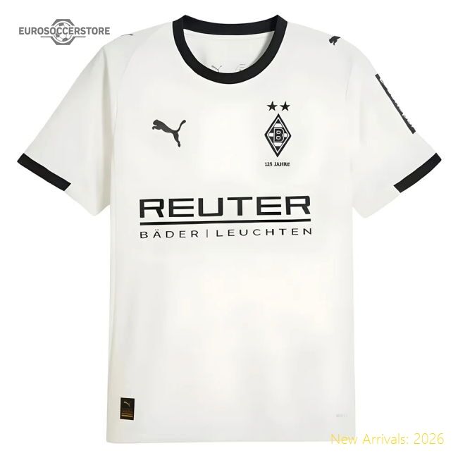 2025-2026 Borussia Mgb Home Shirt - Match Quality - Premium Collection