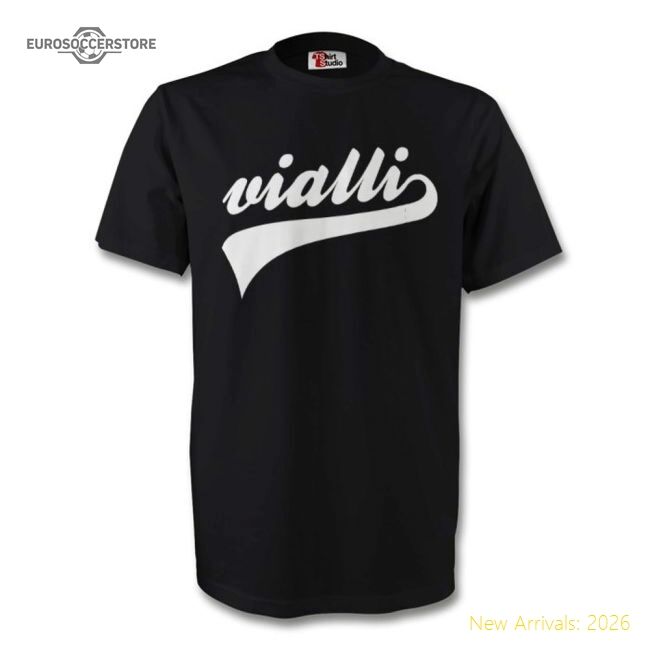 Outstanding Gianluca Vialli Bianconeri Signature Tee (black)