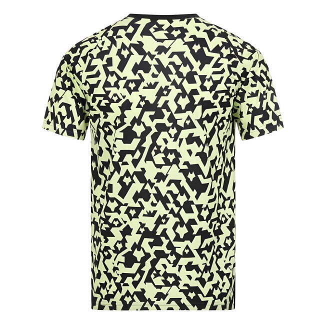 2024-2025 Wolves Pre Match T-Kit - Black/Lime