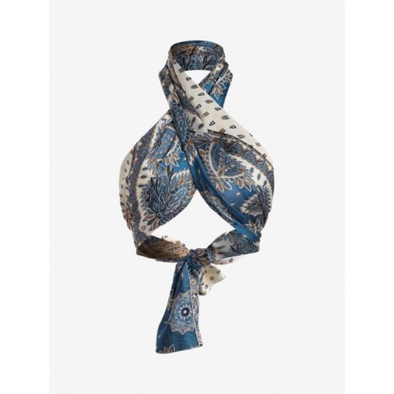 Bohemian Flower Print Multiway Crop Tank Top WL4664