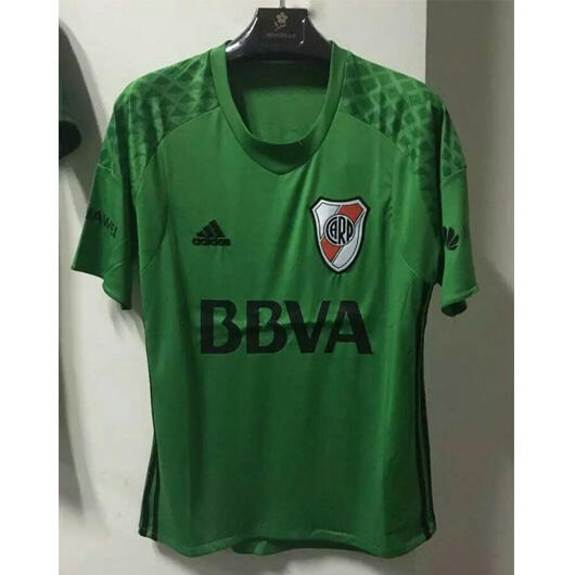 River Plate Goalkeeper 201617 Green Soccer Jersey Shirt - Official