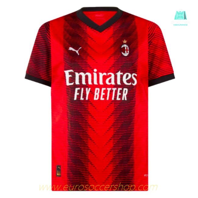 2023-2024 AC Milan Home Shirt (Your Name)