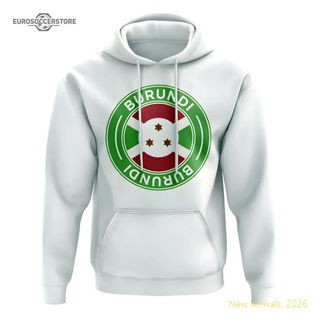 Burundi Football 20242025 Regular Durable Hoodie Slim Contemporary