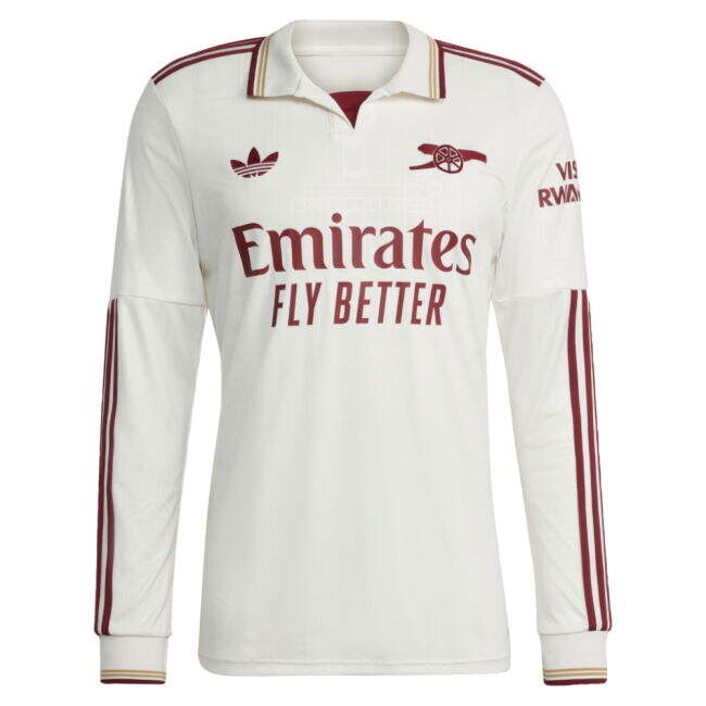 2025-2026 Arsenal Long Sleeve Third Shirt (Lewis Skelly 49)
