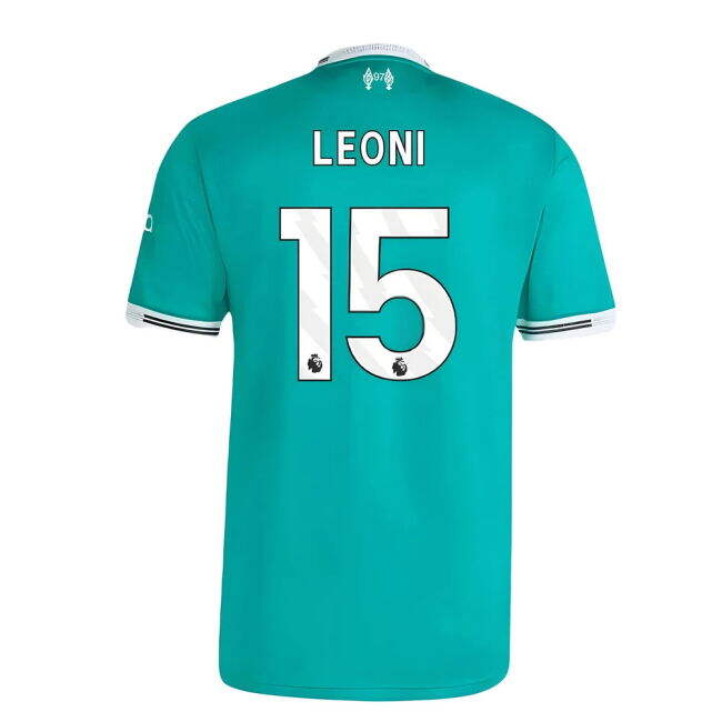Leoni 15 2025-2026 Liverpool FC Third Jersey