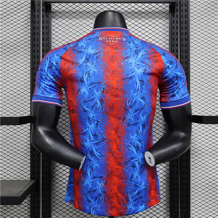 Official Authentic Crystal Palace 2425 Home Match Shirt