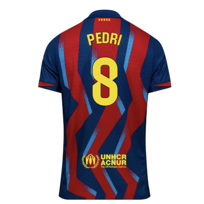 Authentic Home Barcelona Pedri Jersey 2025-2026 Moisture-wicking