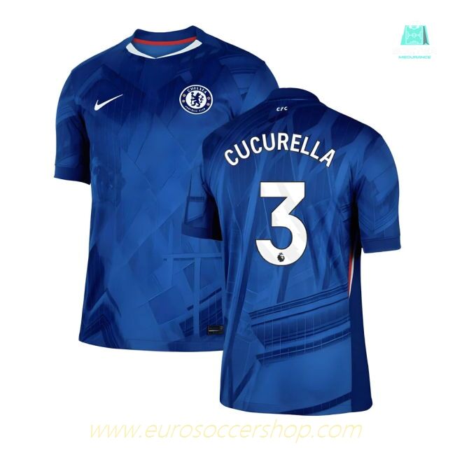 2025-2026 Chelsea Home Shirt (Cucurella 3)