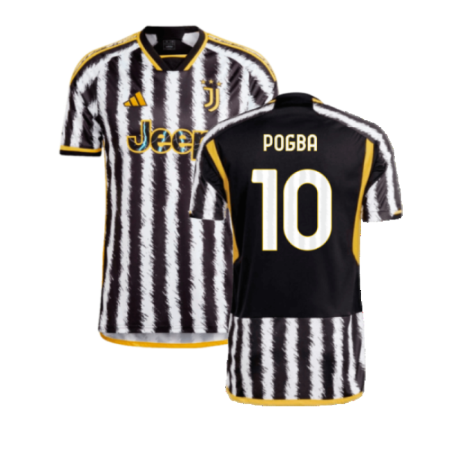 Pro Style Juventus Home Professional Jersey 2023-2024 (POGBA 10)