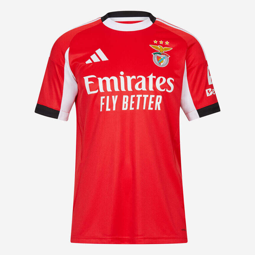 Benfica Home Soccer Jersey 2025/26 Authentic Kit