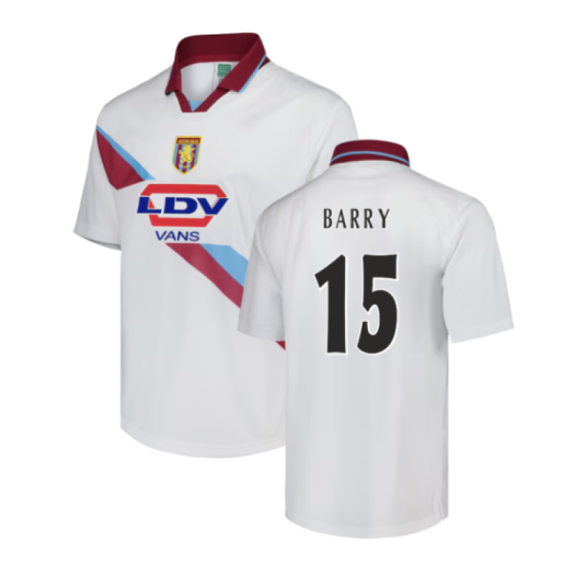 Aston Villa Licensed Aston Villa 2000 Away Retro Shirt (Barry 15)