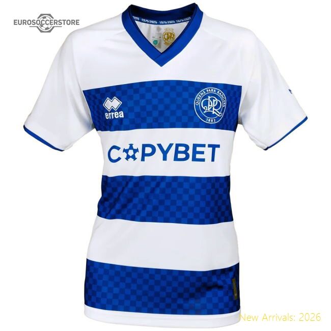 2025-2026 Qpr Queens Park Rangers Home Shirt - Official Edition