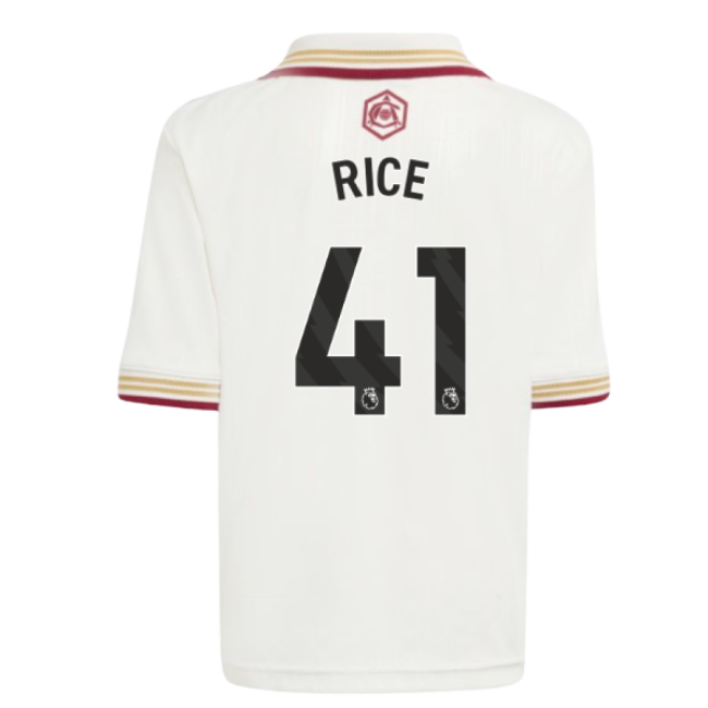 Arsenal Arsenal Third Mini Kit Rice #41 High Performance True New ...