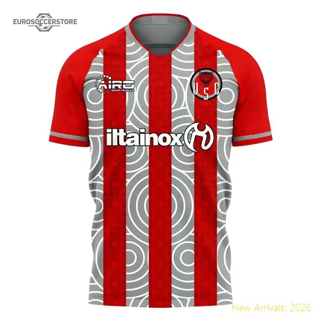 Premium-grade Cremonese 2025-2026 Home Concept Football Kit (airo)