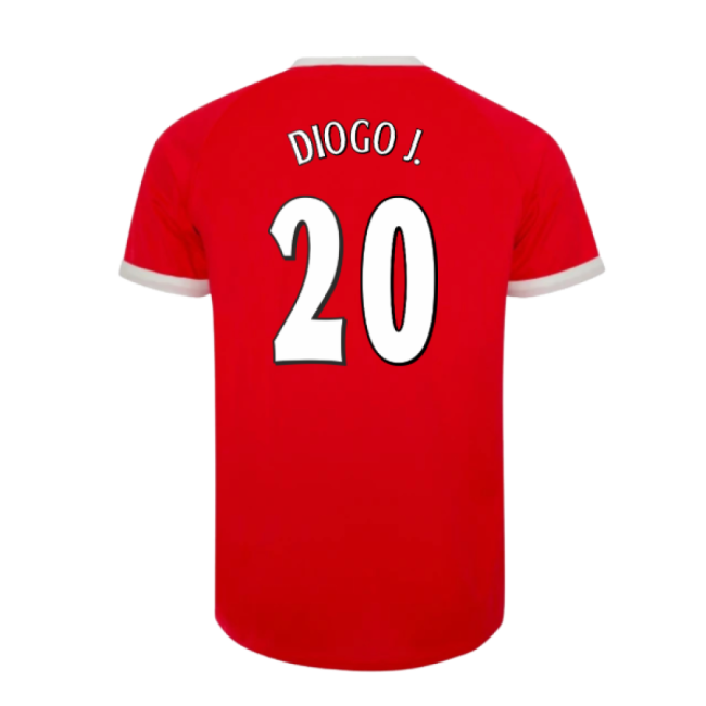 2001-2003 Liverpool Retro Euro Home Shirt (Diogo J. 20) - premium