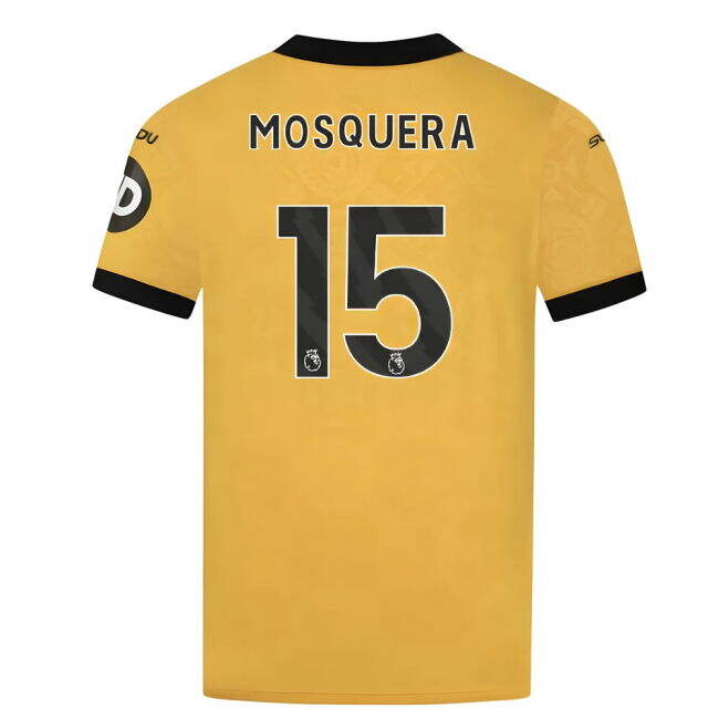 2025-2026 Wolves Home Kit (Mosquera 15)