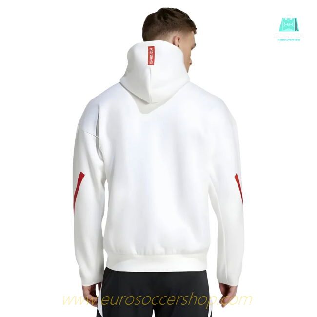 2025-2026 Bayern Munich Anthem Jacket (White)