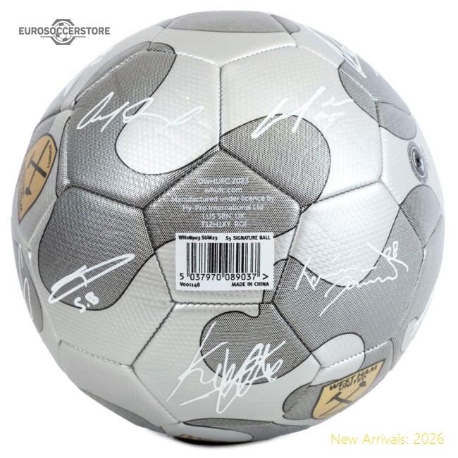 Official West Ham United Fc Camo Sig Football - Premium Quality Baby