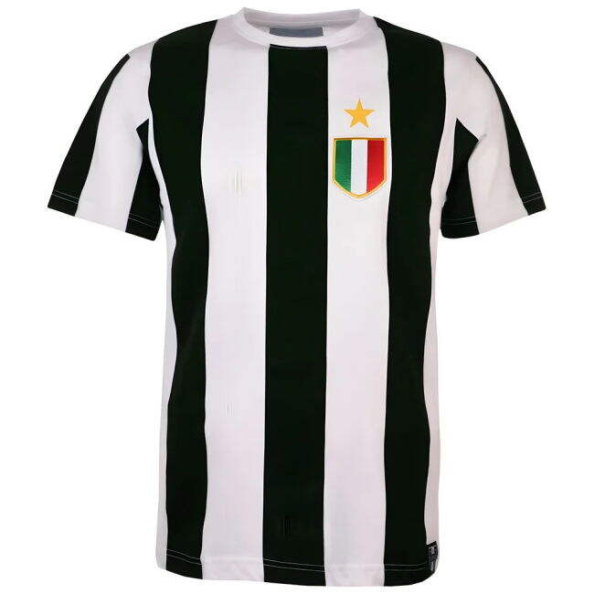 Juventus Shirt Stretch Fabric Moisture Wicking Durable Stitching