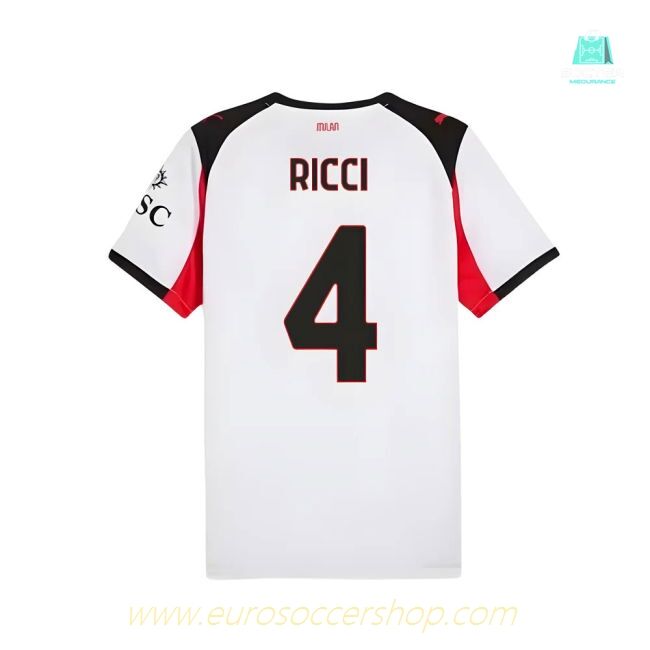 2025-2026 AC Milan Away Shirt (Ricci 4)
