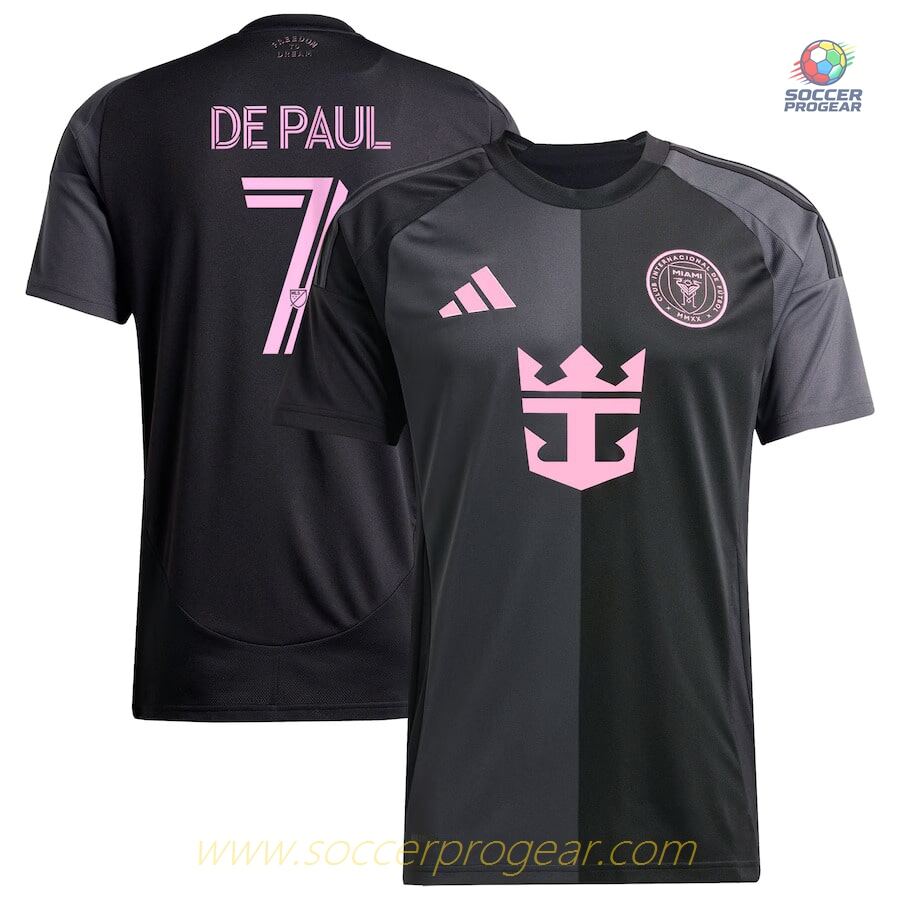 Inter Miami Away Soccer Jersey 2025 De Paul
