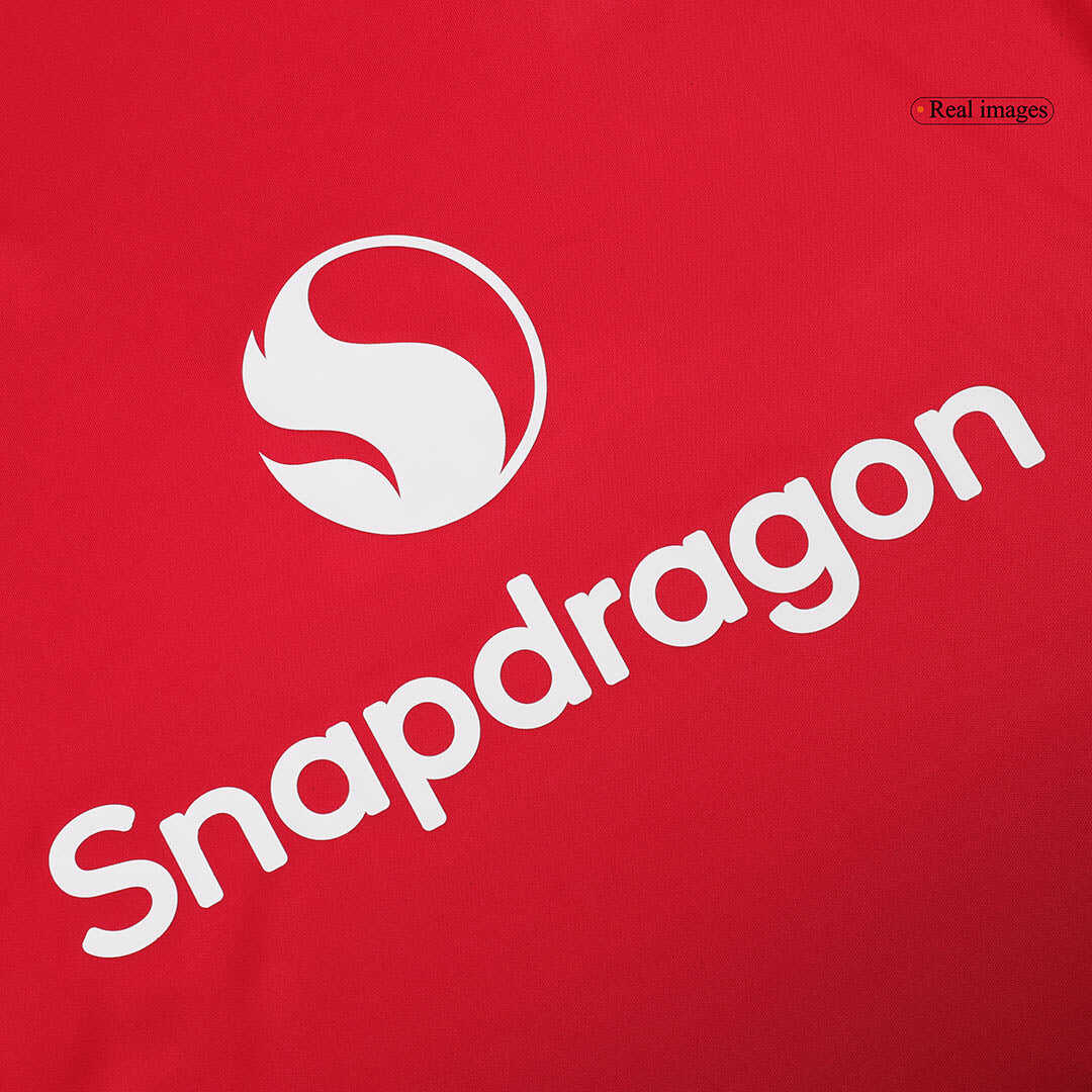 Manchester United Home Long Sleeve Soccer Jersey