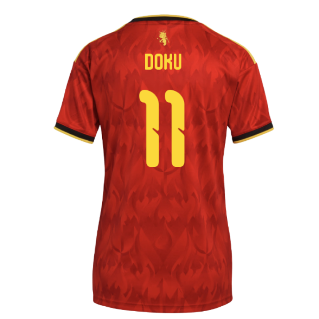 World Cup Official Belgium 2026-2027 2026-2027 Belgium Home Shirt (...
